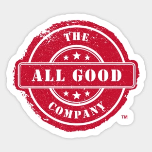 The All Good Company Sticker